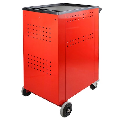 Artikelbild 7 für ADB Basic Werkstattwagen rot 9 Schubladen, Artikelnummer 204154