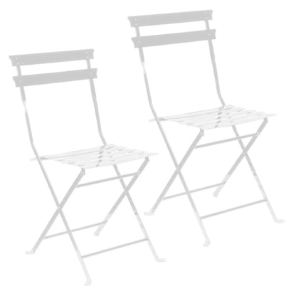 Artikelbild 16 für meet powered by PAPERFLOW Gartenstühle EDEN weiß, 2 St., Artikelnummer 590487