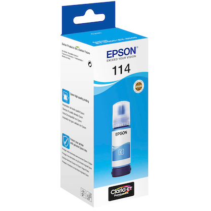 Artikelbild 6 für EPSON 114/T07B1/B2/B3/B4/B5 Foto schwarz, cyan, magenta, gelb, grau Tintenflaschen, 5er-Set, Artikelnummer 876567