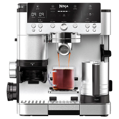 Artikelbild 9 für NINJA® Luxe Café Premier 3in1 Siebträgermaschine silber, Artikelnummer 518468