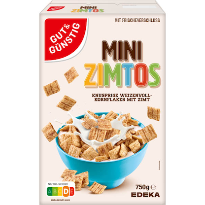 Artikelbild für GUT&GÜNSTIG MINI ZIMTOS 750,0 g, Artikelnummer 532004