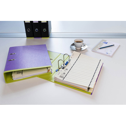 Artikelbild 3 für OXFORD myColour Strong-Line Ordner lila Kunststoff 8,0 cm DIN A4, Artikelnummer 151621