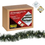 Artikelbild 1 für Idena Tannengirlande 24er LED Lichterkette grün 2,2 m, Artikelnummer 761811
