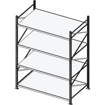 Artikelbild 9 für Manorga Schwerlast-Weitspannregal EPSIVOL ARZ2518804DAOA014 lichtgrau, graphitgrau 180,0 x 80,0 x 250,0 cm, Artikelnummer 884831