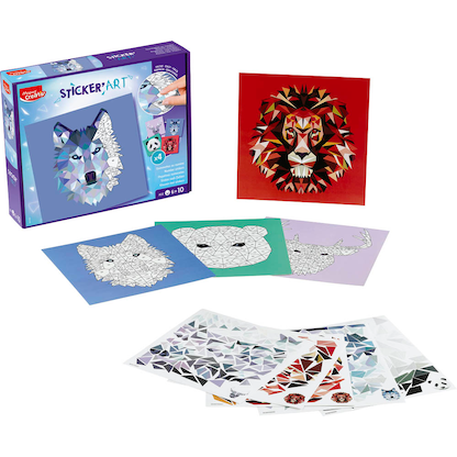 Artikelbild 20 für maped Bastelset Sticker'Art - Kleben nach Zahlen mehrfarbig, Artikelnummer 967226