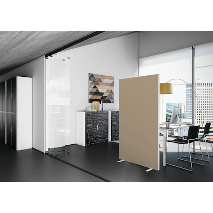 Artikelbild 3 für PAPERFLOW Trennwand easyScreen, sand 94,0 x 173,2 cm, 1 St., Artikelnummer 306579