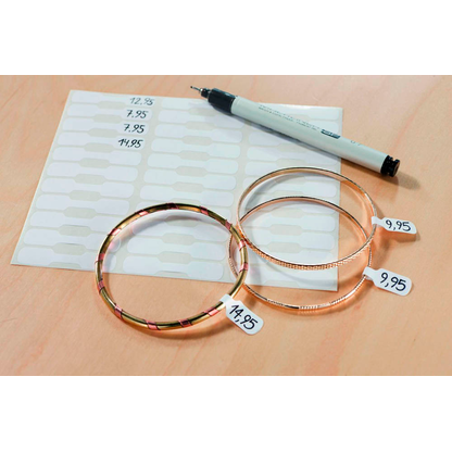 Artikelbild 3 für 930 AVERY Zweckform Schmucketiketten 3335 weiß 49,0 x 10,0 mm, Artikelnummer 816898