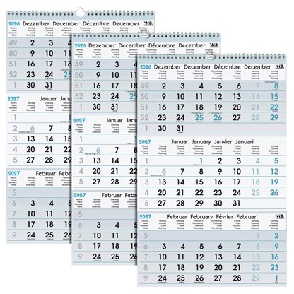 Artikelbild für 3 3-Monats-Wandkalender 2026, Artikelnummer 550329