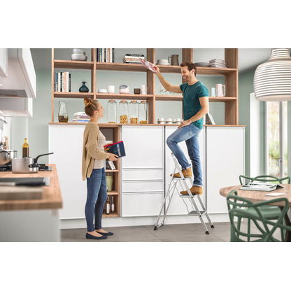 Artikelbild 7 für Hailo Klapptritt K70 StandardLine silber 3 Stufen, H: 106,0 cm, Artikelnummer 379851