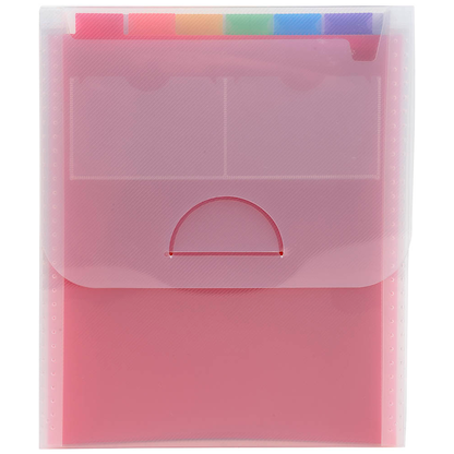 Artikelbild 4 für Exacompta Fächermappe Crystal 6 Fächer transparent, Artikelnummer 680989