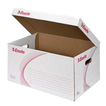 Artikelbild 3 für 10 Esselte Archivcontainer weiß 56,0 x 38,0 x 26,5 cm, Artikelnummer 514947