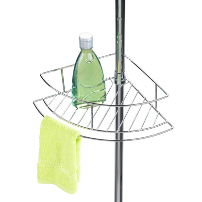 Artikelbild 8 für WENKO Teleskop-Duschregal Dolcedo silber 31,0 x 23,0 x 65,0 - 275,0 cm, Artikelnummer 531787