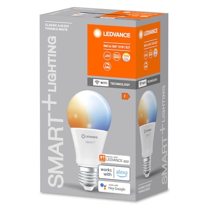 Artikelbild 3 für LEDVANCE WLAN-Lampe SMART+ WiFi Classic A60 TW E27 9 W matt, Artikelnummer 786992