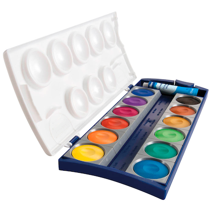 Artikelbild 2 für Pelikan K12 Wasserfarbkasten 12 Farben, Artikelnummer 746487
