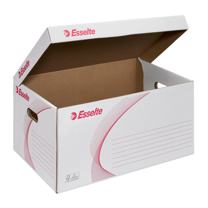 Artikelbild 4 für 10 Esselte Archivcontainer weiß 56,0 x 38,0 x 26,5 cm, Artikelnummer 514947