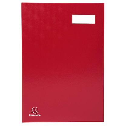 Artikelbild 2 für Exacompta Unterschriftenmappe 20 Fächer rot, Artikelnummer 251532