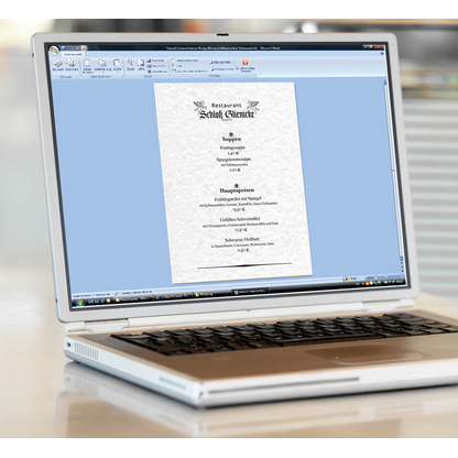 Artikelbild 2 für SIGEL Briefpapier Perga grau DIN A4 200 g/qm 50 Blatt, Artikelnummer 508259