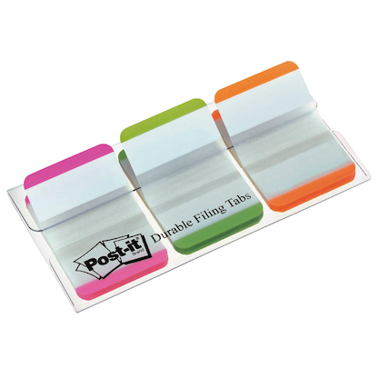 Artikelbild 22 für Post-it® Index Strong Haftmarker farbsortiert 3x 22 Streifen, Artikelnummer 223297