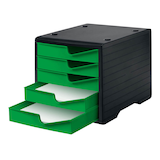 Artikelbild 1 für styro Schubladenbox styroswingbox gecko 275-8430.5191, DIN A4 mit 5 Schubladen, Artikelnummer 660272