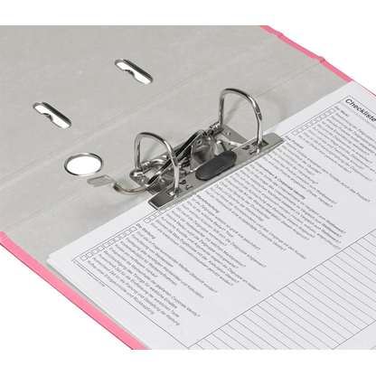 Artikelbild 3 für bene No.1 Power Ordner rosa Kunststoff 8,0 cm DIN A4, Artikelnummer 594806