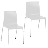 Artikelbild 1 für 2 meet powered by PAPERFLOW Besucherstühle ARKO CHARKOX2.25.13 weiß Kunststoff, Artikelnummer 590579
