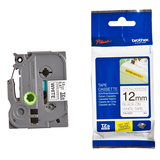 Artikelbild 1 für brother Schriftband TZe-S231 TZES231, 12 mm schwarz auf weiß, Artikelnummer 224651