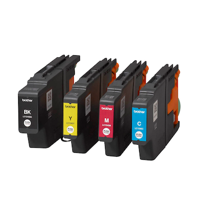 Artikelbild 3 für brother LC-1240BK/C/M/Y schwarz, cyan, magenta, gelb Druckerpatronen, 4er-Set, Artikelnummer 461368