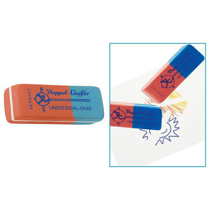 Artikelbild 6 für Läufer Radiergummi Universal rot/blau, 1 St., Artikelnummer 933806