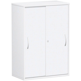 Artikelbild 1 für geramöbel Schiebetürenschrank Flex, S-383502-WW weiß 2 Fachböden 80,0 x 42,5 x 118,2 cm, Artikelnummer 876312