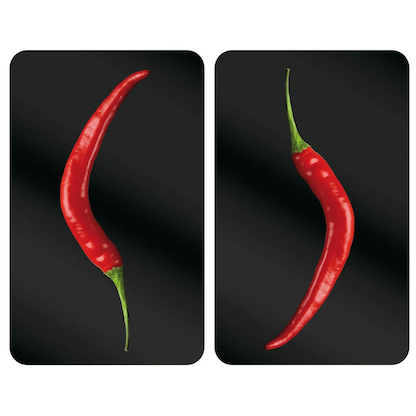 Artikelbild 11 für WENKO Herdabdeckplatten Hot Peperoni schwarz, 2 St., Artikelnummer 530394