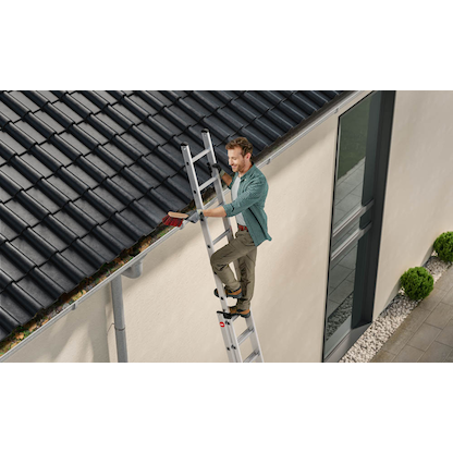 Artikelbild 8 für Hailo Anlegeleiter S60 ProfiStep uno silber 18 Sprossen, H: 507,0 cm, Artikelnummer 243340