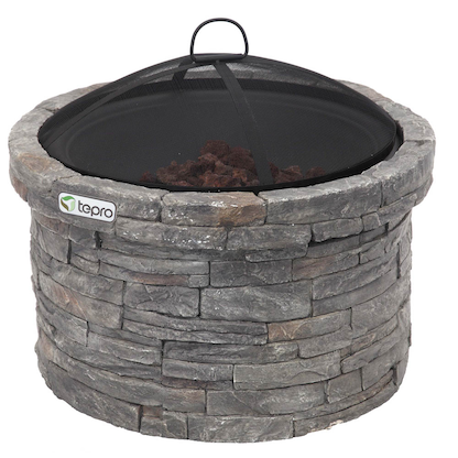 Artikelbild 2 für tepro Feuerschale Gladstone grau, Artikelnummer 327449