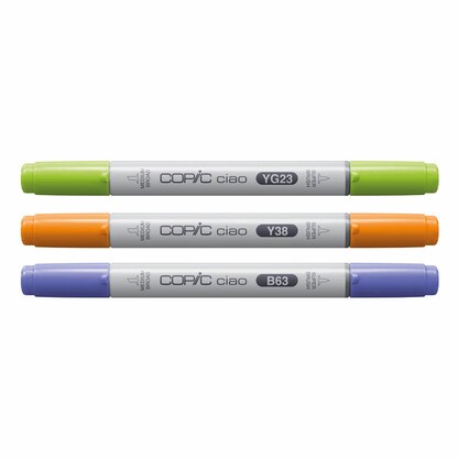 Artikelbild 2 für COPIC® Ciao Botanic Palette Layoutmarker-Set farbsortiert 1,0 + 6,0 mm, 3 St., Artikelnummer 361489