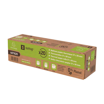 Artikelbild 6 für Exacompta SumUp Thermorollen 5,7 cm x 9,0 m, 20 Rollen, Artikelnummer 346548