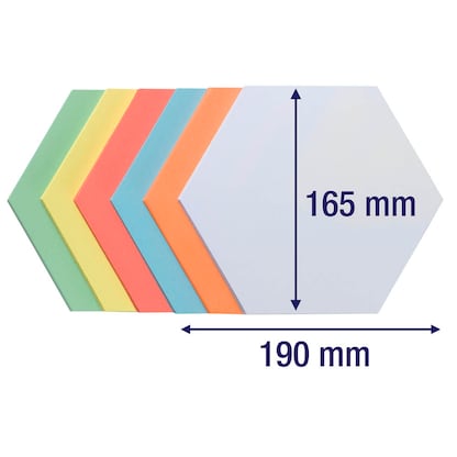 Artikelbild 2 für FRANKEN Moderationskarten farbsortiert 16,5 x 19,0 cm, 250 Blatt, Artikelnummer 670579