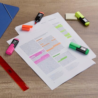 Artikelbild 6 für FABER-CASTELL TXTLNR SF Textmarker farbsortiert, 4 St., Artikelnummer 589547