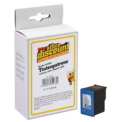 Artikelbild 18 für office discount color Druckerpatrone kompatibel zu HP 57 (C6657AE), Artikelnummer 528497