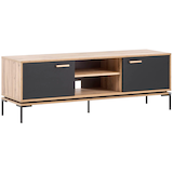 Artikelbild 1 für LOOKS by Wolfgang Joop Sideboard, 701734 eiche, schwarz 154,6 x 45,0 x 53,7 cm, Artikelnummer 703324