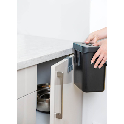 Artikelbild 6 für WENKO Tago Mülleimer 5,0 l schwarz, Artikelnummer 811461