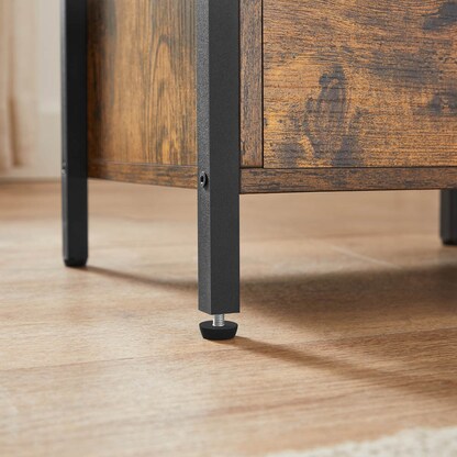 Artikelbild 6 für VASAGLE Nachttisch braun 38,0 x 28,0 x 60,0 cm, Artikelnummer 438449