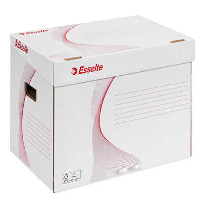 Artikelbild 6 für 10 Esselte Archivcontainer weiß 39,8 x 28,0 x 30,2 cm, Artikelnummer 515062