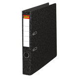 Artikelbild 1 für office discount Ordner schwarz marmoriert Karton 4,5 cm DIN A4, Artikelnummer 401984