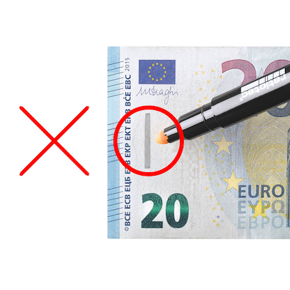 Artikelbild 2 für ratiotec Geldscheinprüfstift RP 50, Artikelnummer 592345