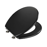 Artikelbild 1 für WENKO WC-Sitz Prima schwarz, Artikelnummer 811817