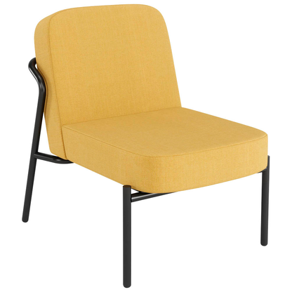 Artikelbild 9 für medso powered by PAPERFLOW Sessel MEDSO S Rund gelb schwarz Stoff, 1 St., Artikelnummer 522142