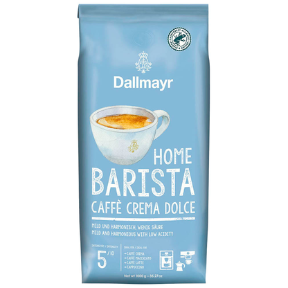 Artikelbild 2 für Dallmayr Home Barista Caffè Crema Dolce Kaffeebohnen, mild, 1,0 kg, Artikelnummer 748785