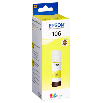 Artikelbild 2 für EPSON 106/T00R44 gelb Tintenflasche, Artikelnummer 435824
