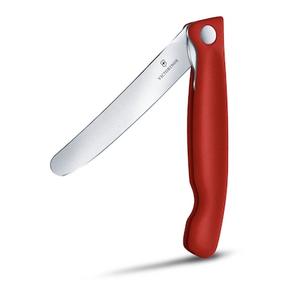 Artikelbild 23 für VICTORINOX Frühstücksmesser Swiss Classic silber, rot glatt, Klinge: 11,0 cm, 1 St., Artikelnummer 322592