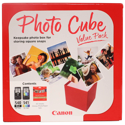 Artikelbild 4 für Canon PG-540 + CL-541 schwarz, color Druckköpfe + Fotopapier, 2er-Set, Artikelnummer 998474