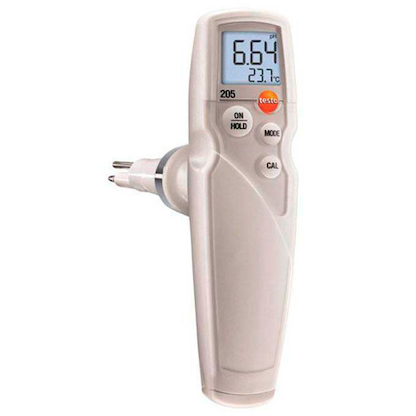 Artikelbild 17 für testo 205 Starter Set pH- und Temperatur-Messgerät weiß, Artikelnummer 428811